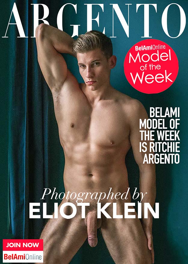 BelAmiOnline Model Of The Week is Ritchie Argento.