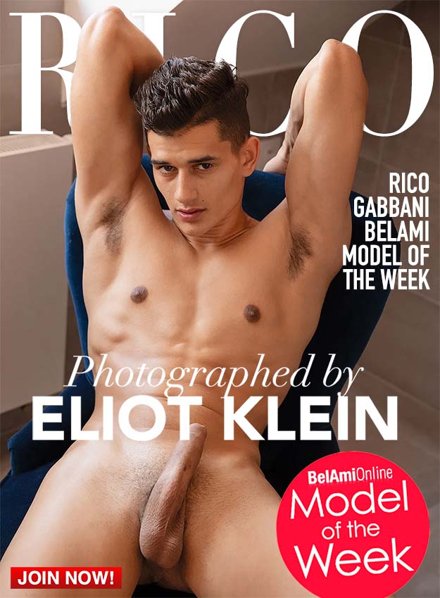 Rico Gabbani is our BelAmi Model of the Week!
