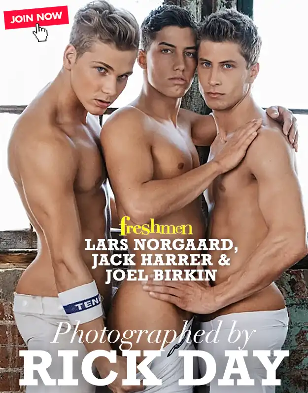 Take the free Freshmen tour and see Lars Norgaard, Jack Harrer and Joel Birkin hard and naked!